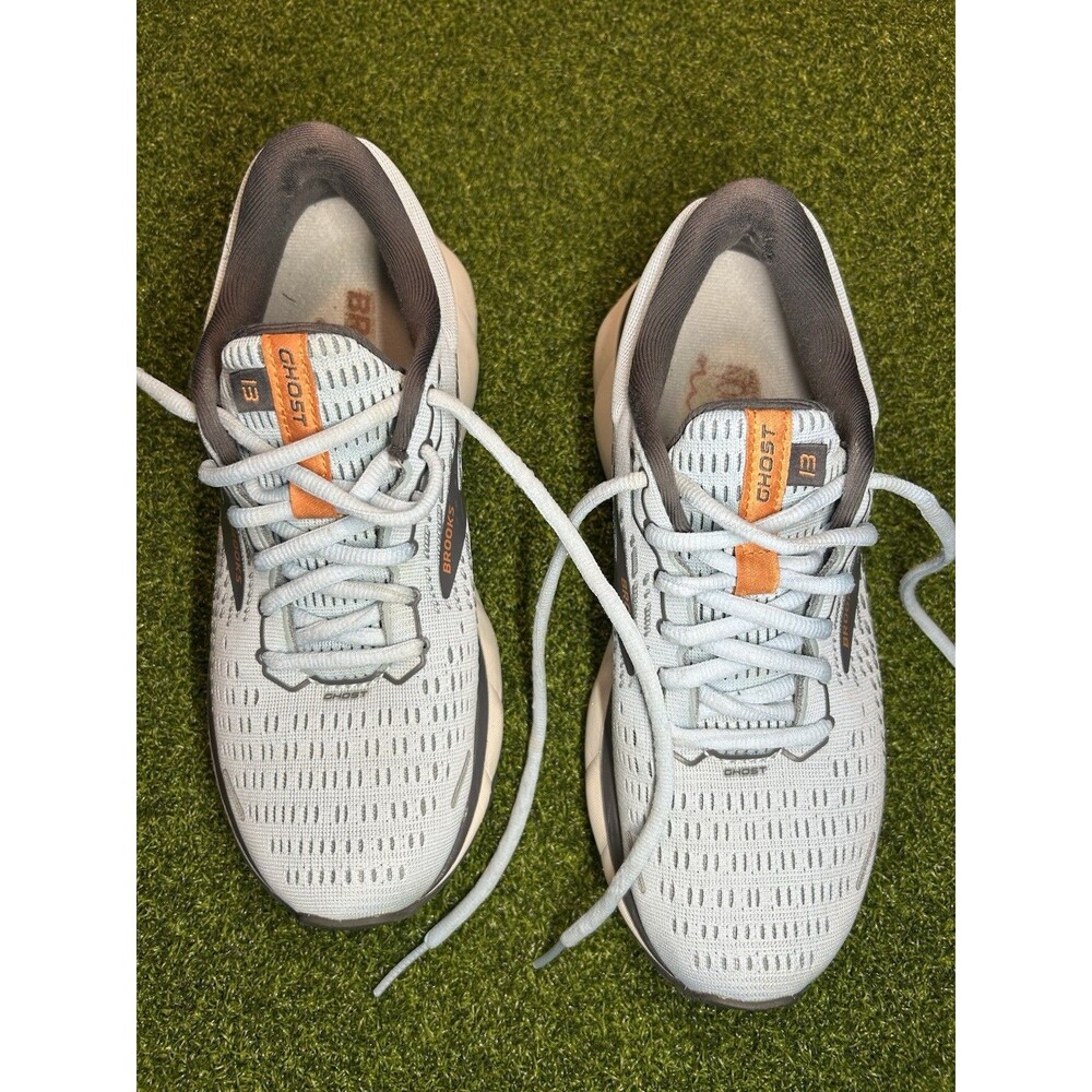 Brooks Ghost 13 Women's Size 7.5 Medium Athletic Running Shoes Light Blue - Picture 3 of 13